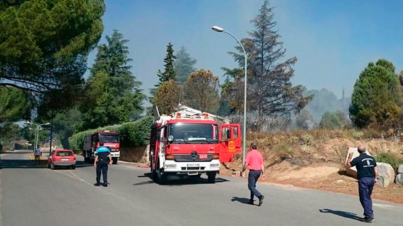 Imputada una limpiadora municipal por prender 10 fuegos en Pelayos de la Presa