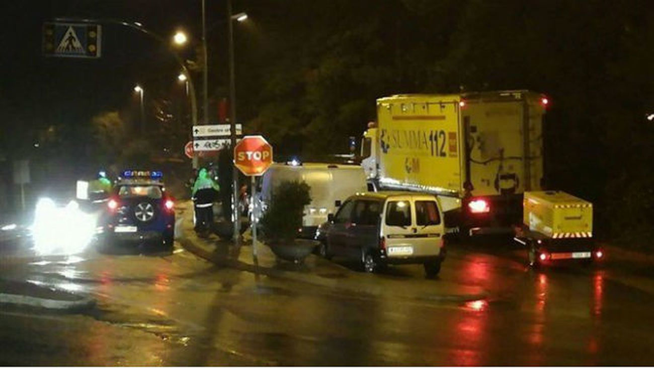 La lluvia obliga a desembalsar La Jarosa y la Guardia Civil corta la M-600 y la M-527 de forma preventiva