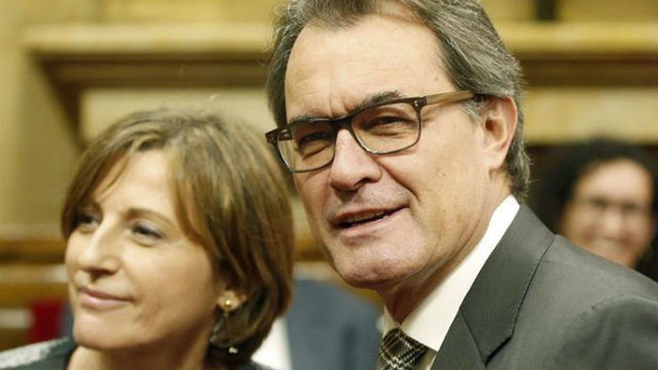 Manifestación en Cataluña contra la respuesta judicial al desafío independentista