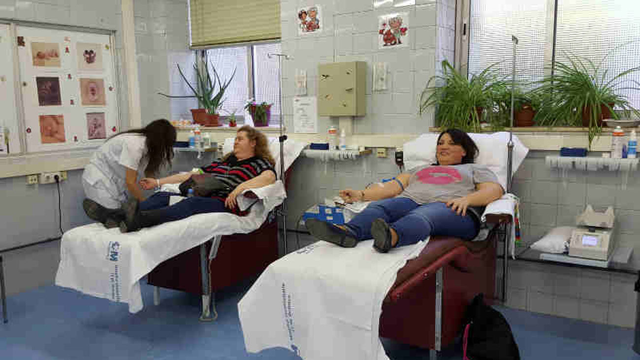 Maratón de donación de sangre en el Hóspital Severo Ochoa de Leganés