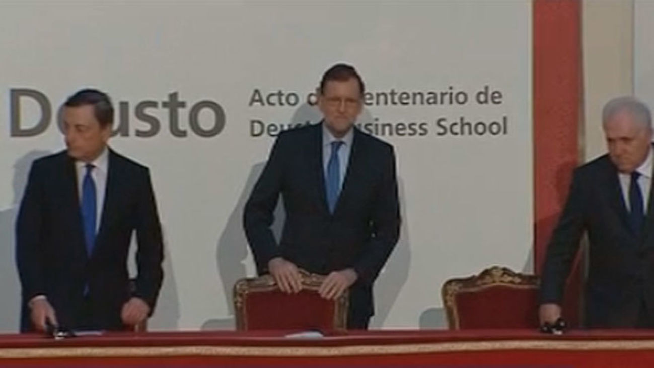 Mariano Rajoy se comprometa ante Mario Draghi a profundizar en las reformas