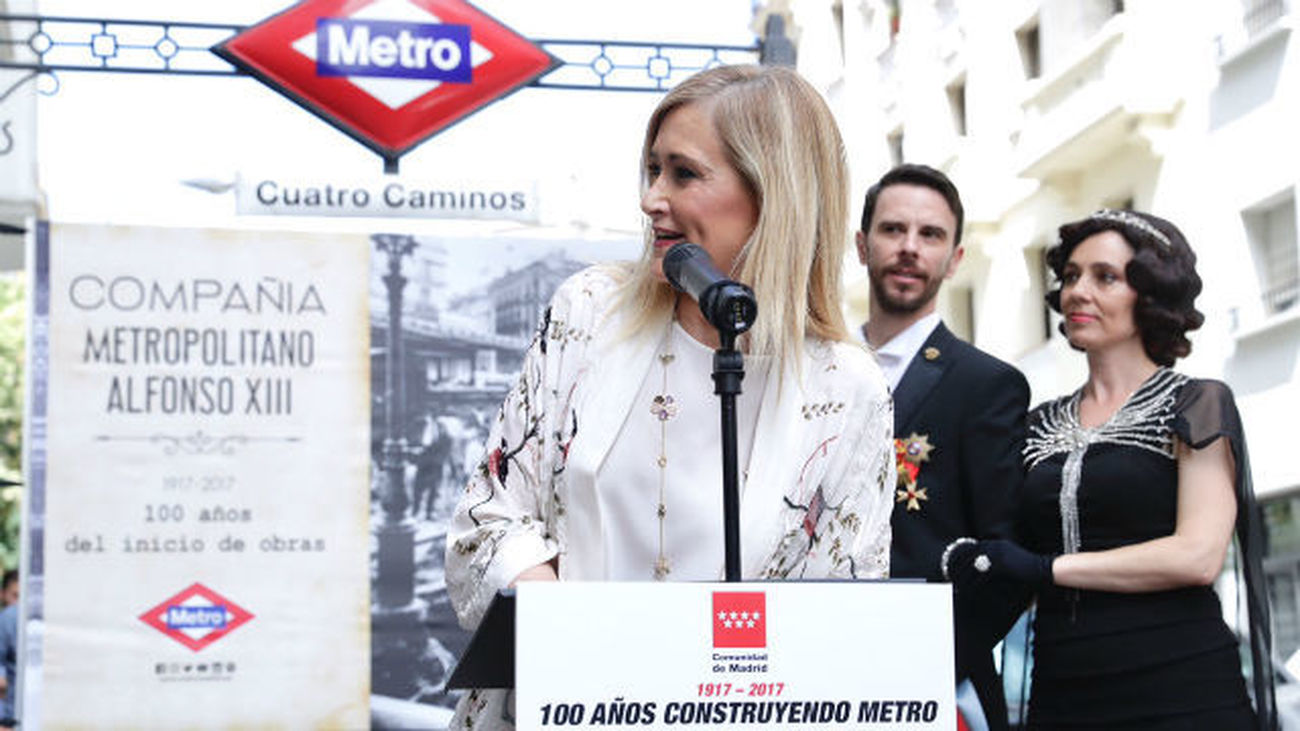 Metro celebra los 100 años del inicio de sus obras con representaciones teatrales entre Sol y Cuatro Caminos