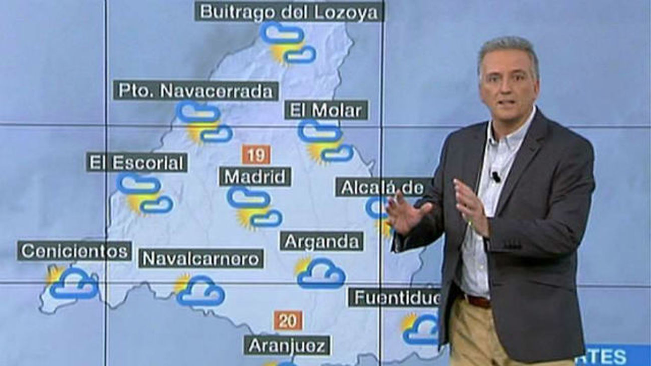 Miércoles de lluvias y tormentas