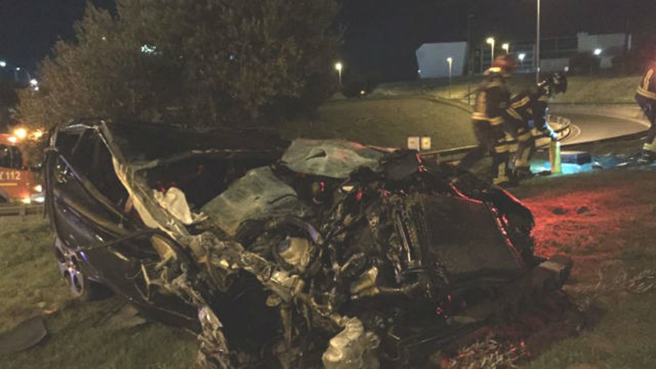 Muere un joven en la A-5 al salirse su coche a la altura de Móstoles