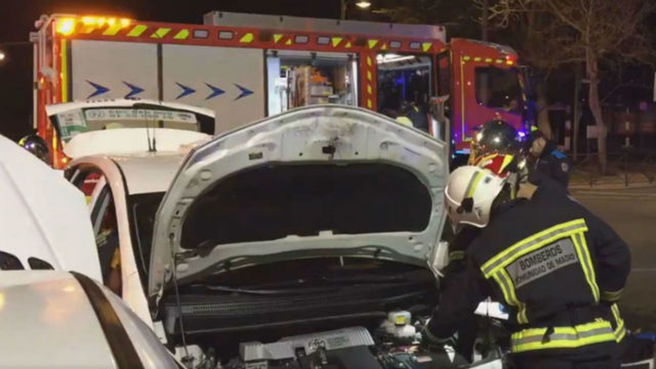 Muere un hombre al chocar su taxi con otro vehículo en el sur de Getafe