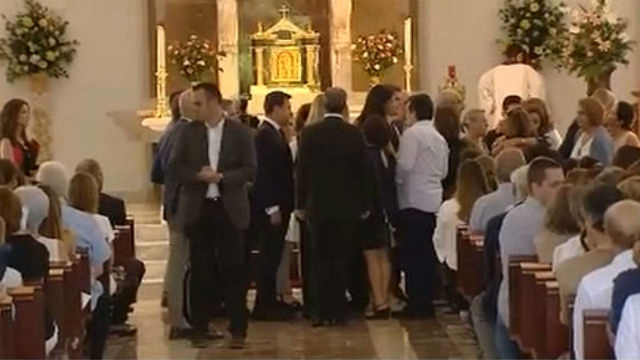 Multitudinario funeral en Las Rozas  para despedir a Ignacio Echeverría