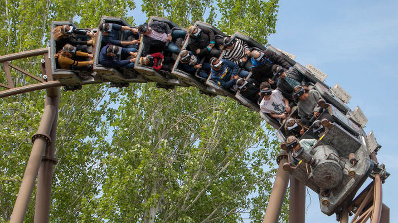 Parque de Atracciones y Policía buscan las causas del accidente del Tren de la Mina