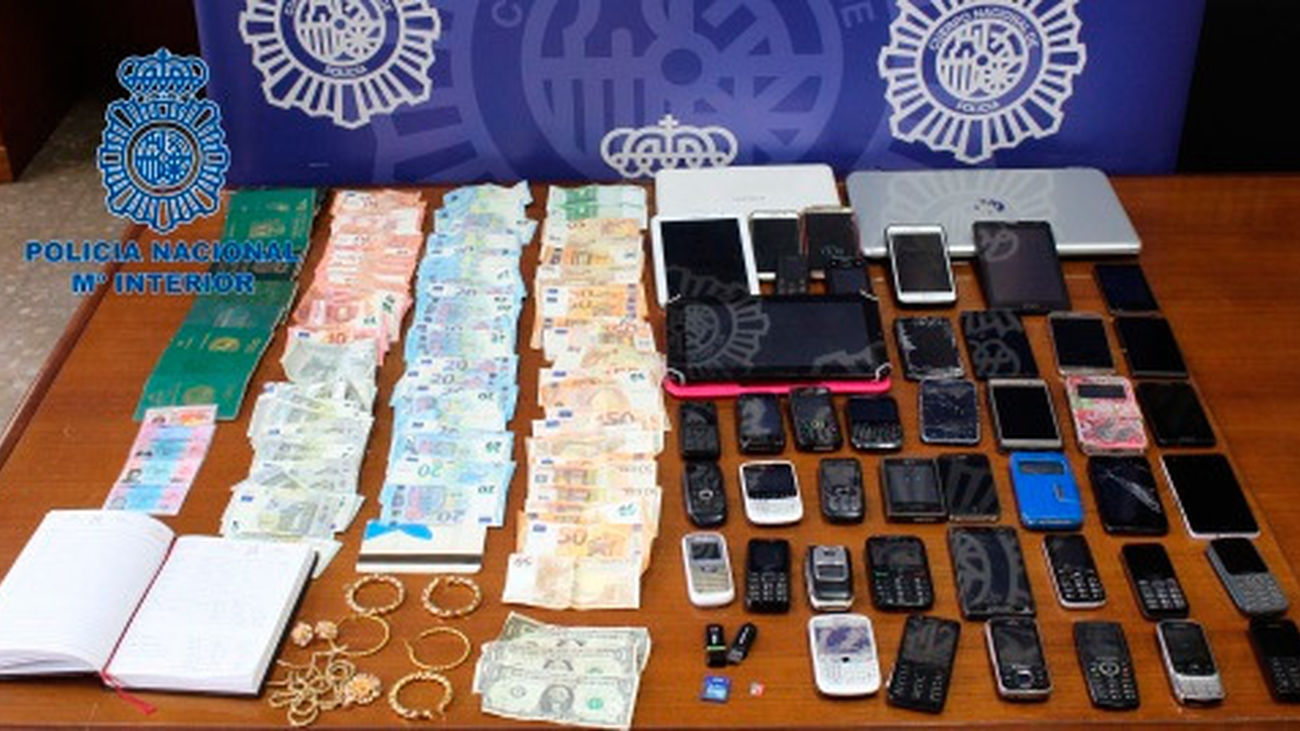 La Policia Nacional detiene a 13 personas y desmantela una organización criminal dedicada a la explotación sexual de mujeres en