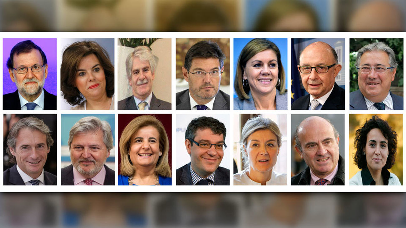 Rajoy da a conocer la composición de su nuevo Ejecutivo