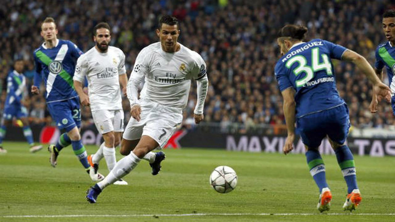 El Real Madrid vence al Wolfsburgo con un ‘hat-trick’ de Cristiano Ronaldo y estará en el sorteo del viernes