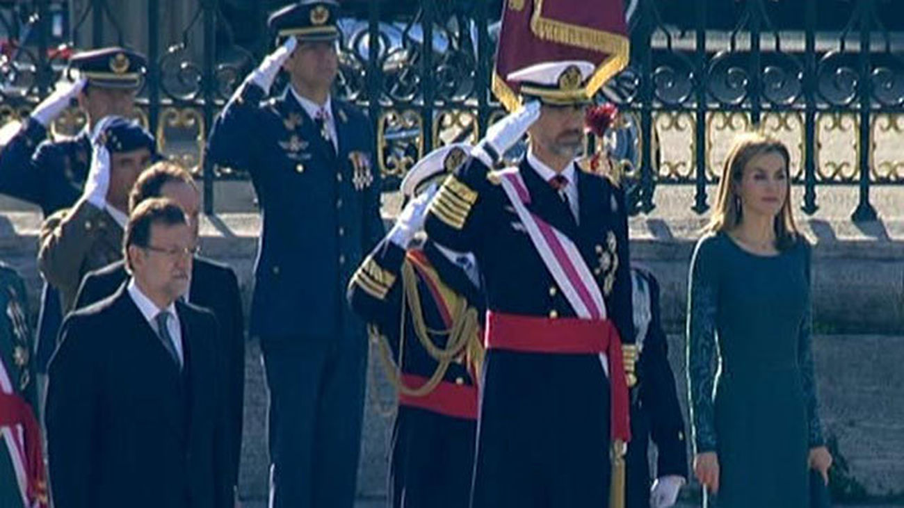 El Rey anima en la Pascua Militar a las fuerzas armadas a administrar los recursos de manera eficaz