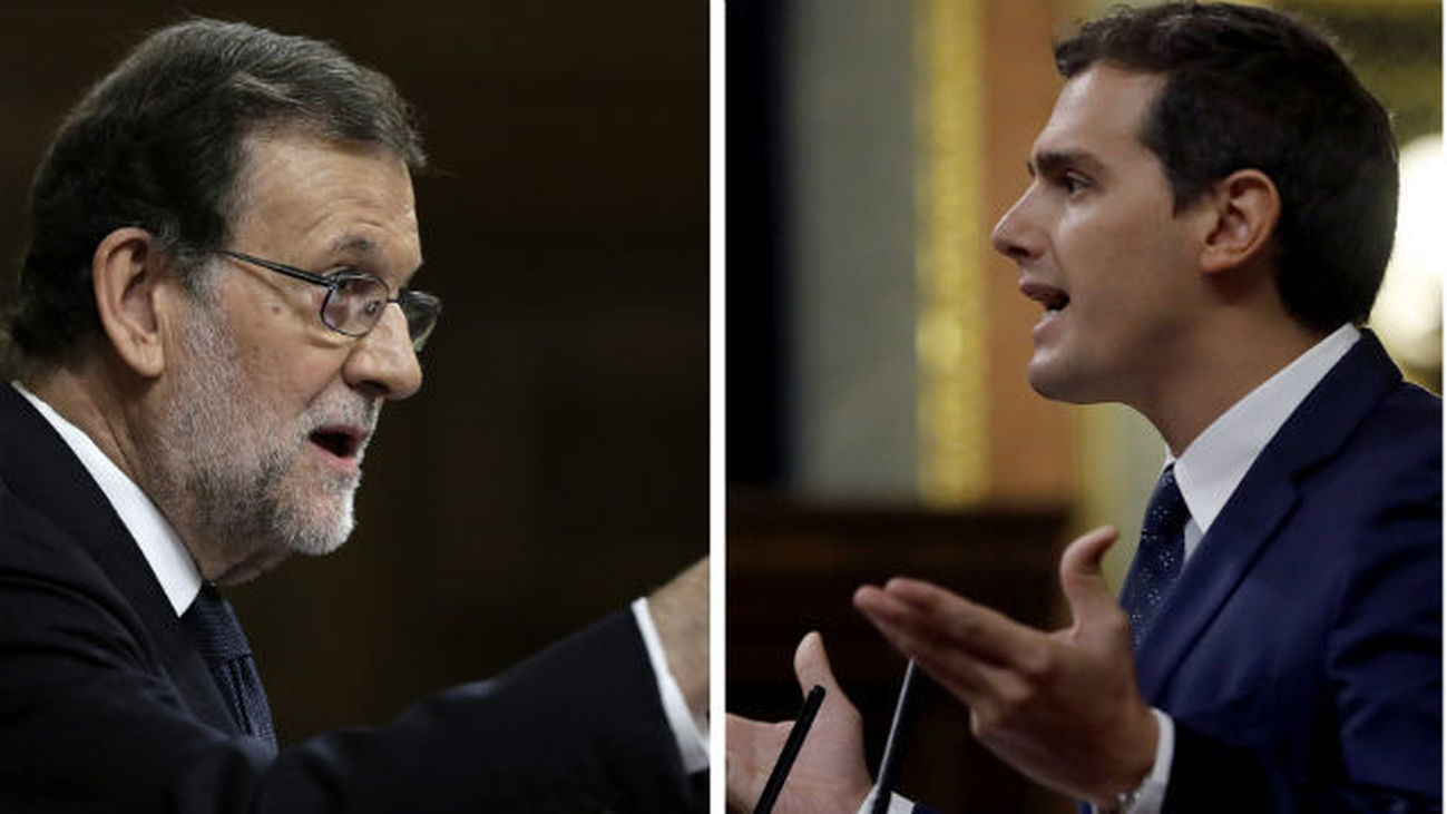 Rivera pide a Rajoy que "cumpla su palabra" sobre la comisión de investigación de la financiación del PP