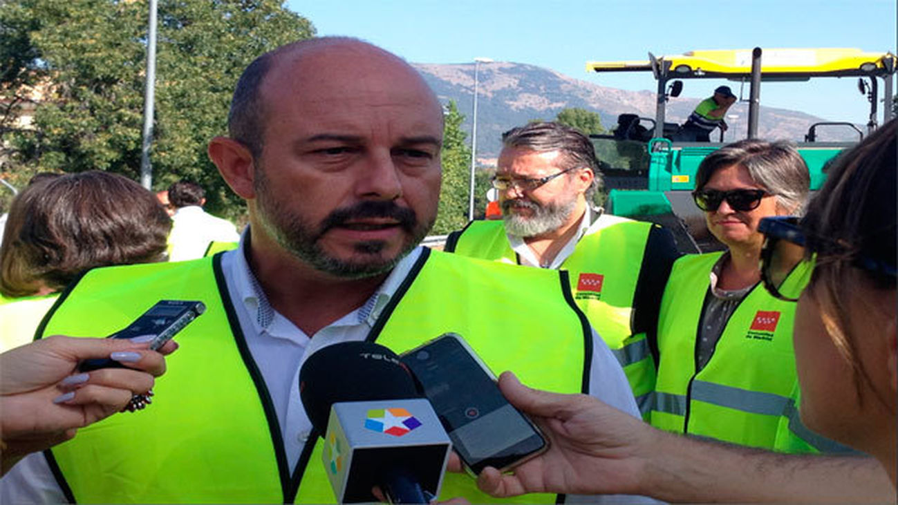 Pedro Rollán, Consejero de Transportes de la Comunidad de Madrid, augura más inversiones en obras de transporte