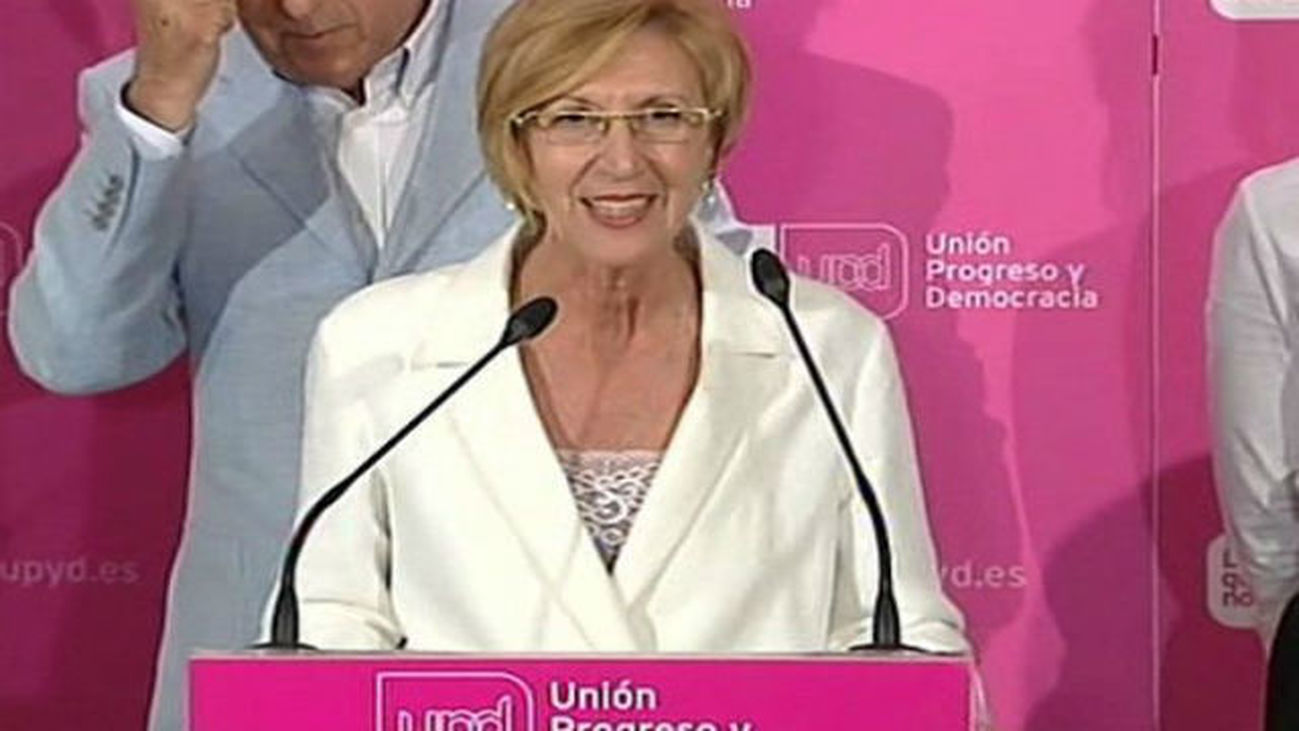 Rosa Díez defiende su liderazgo al frente de UPyD ante las voces que piden su dimisión