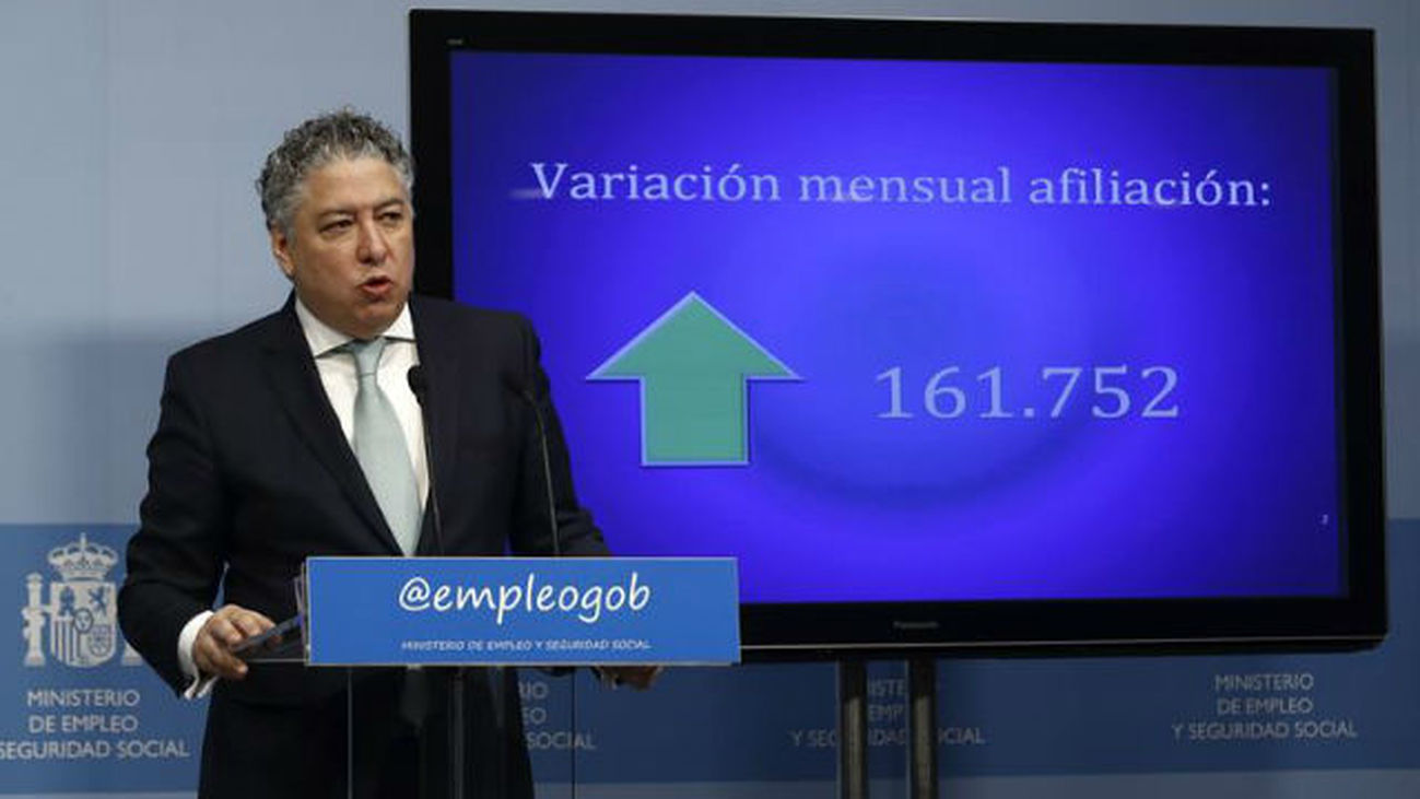 La Seguridad Social registra 161.752 nuevos cotizantes