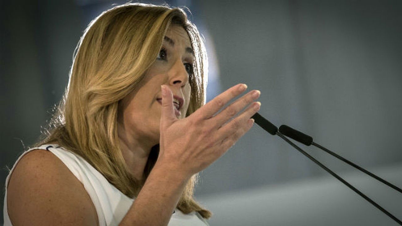 Susana Díaz afirma que el PSOE no es "sólo" de sus militantes