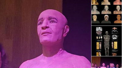 Nuestra Unidad Móvil deja al descubierto los secretos de las momias del Museo Arqueológico