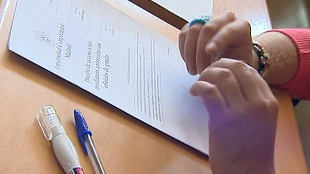 Los alumnos de nuestra comunidad se enfrentan esta semana a las pruebas de Selectividad