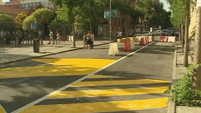 El ayuntamiernto de Madrid instala un radar móvil en la calle Galileo