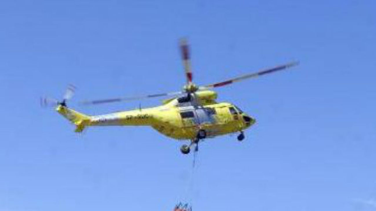 Dos brigadas helitransportadas ya están en alerta contra posibles incendios forestales
