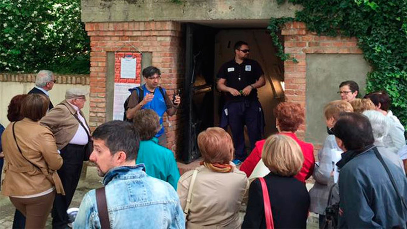 El búnker de El Capricho, en la Alameda de Osuna, abre al público