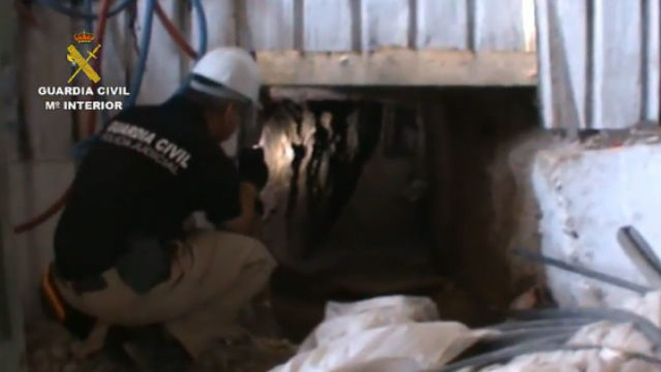 Un túnel de más de 15 metros para robar gasóleo de un oleoducto de San Martín de la Vega