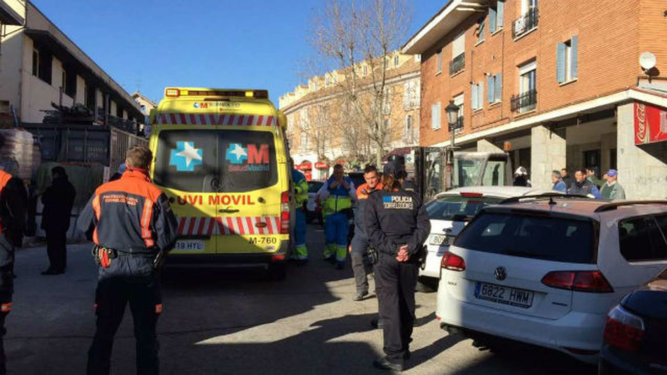 En estado muy grave un arquitecto al caer de una obra que supervisaba en Torrelodones