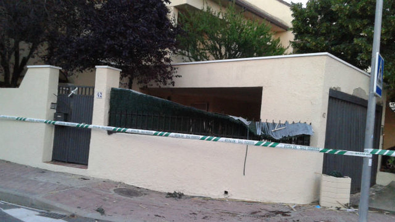 Un herido grave en una explosión de gas en una vivienda de Majadahonda