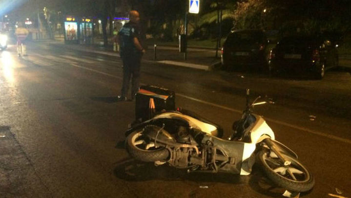 Un hombre de 84 años fallece al ser atropellado por una moto en Moratalaz