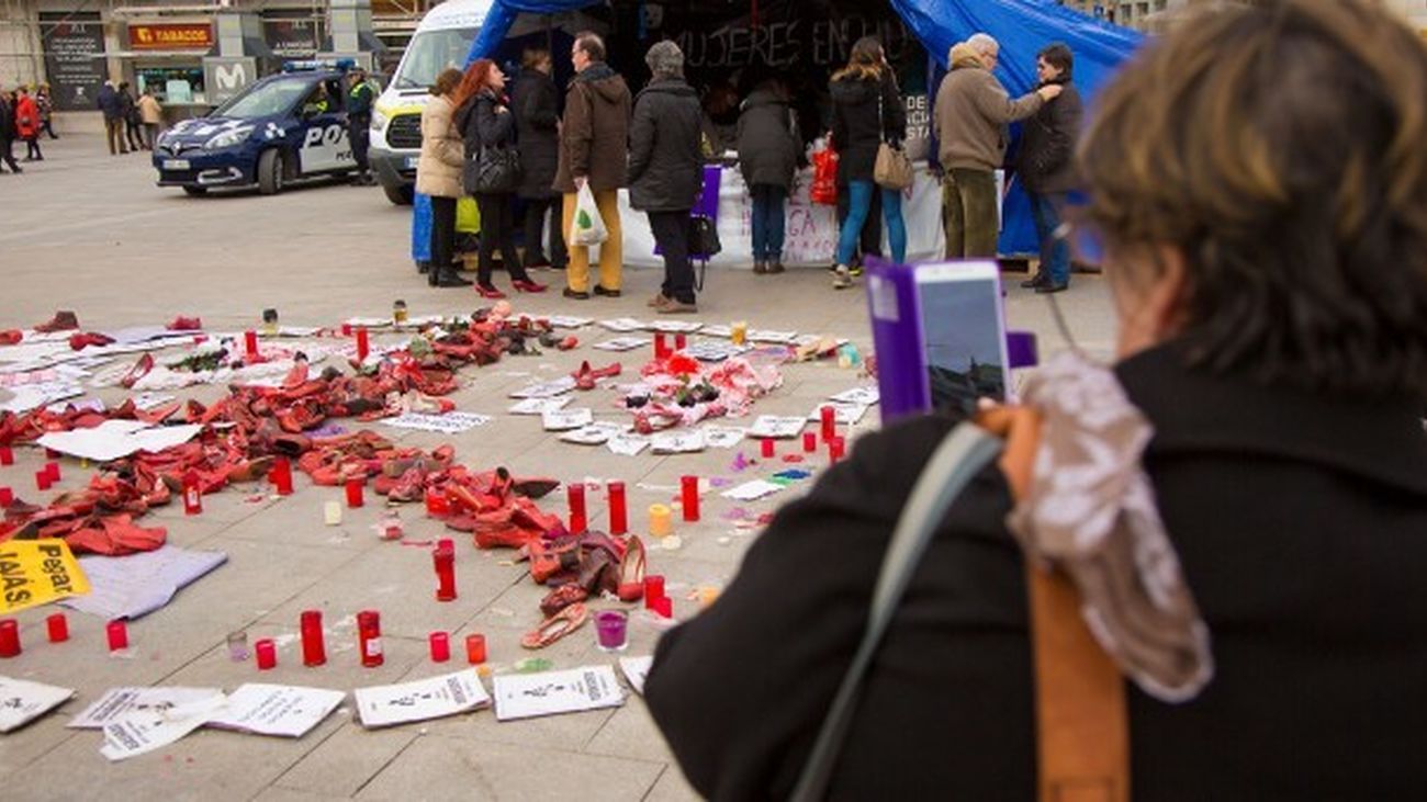 24 días de huelga de hambre contra la violencia de género en Sol