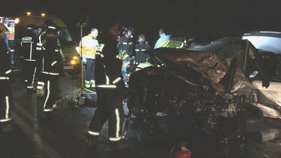 Dos muertos y dos heridos graves tras el choque de dos vehículos en Majadahonda