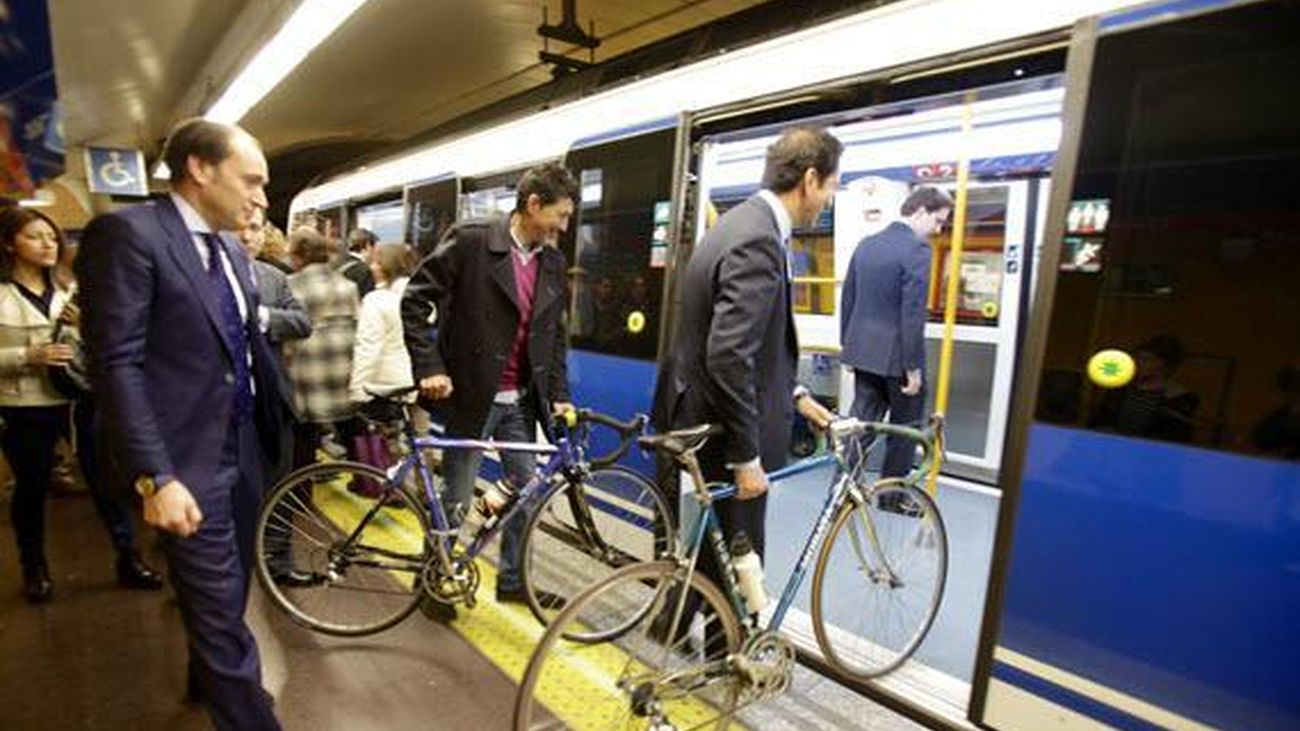 A partir del mes de abril se podrá acceder con las bicis al metro de Madrid