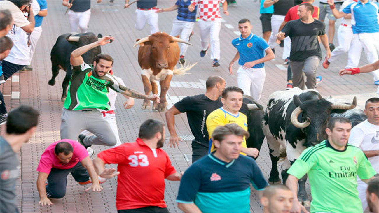 Ocho heridos en el penúltimo encierro de San Sebastián de los Reyes