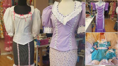 Nos preparamos para las fiestas de San Cayetano en Lavapiés, nos hacemos un traje de chulapa a medida