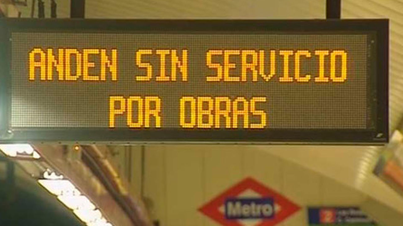 Los trabajos en la línea 5 de Metro se encuentran al 40%