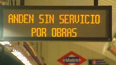 Los trabajos en la línea 5 de Metro se encuentran al 40%