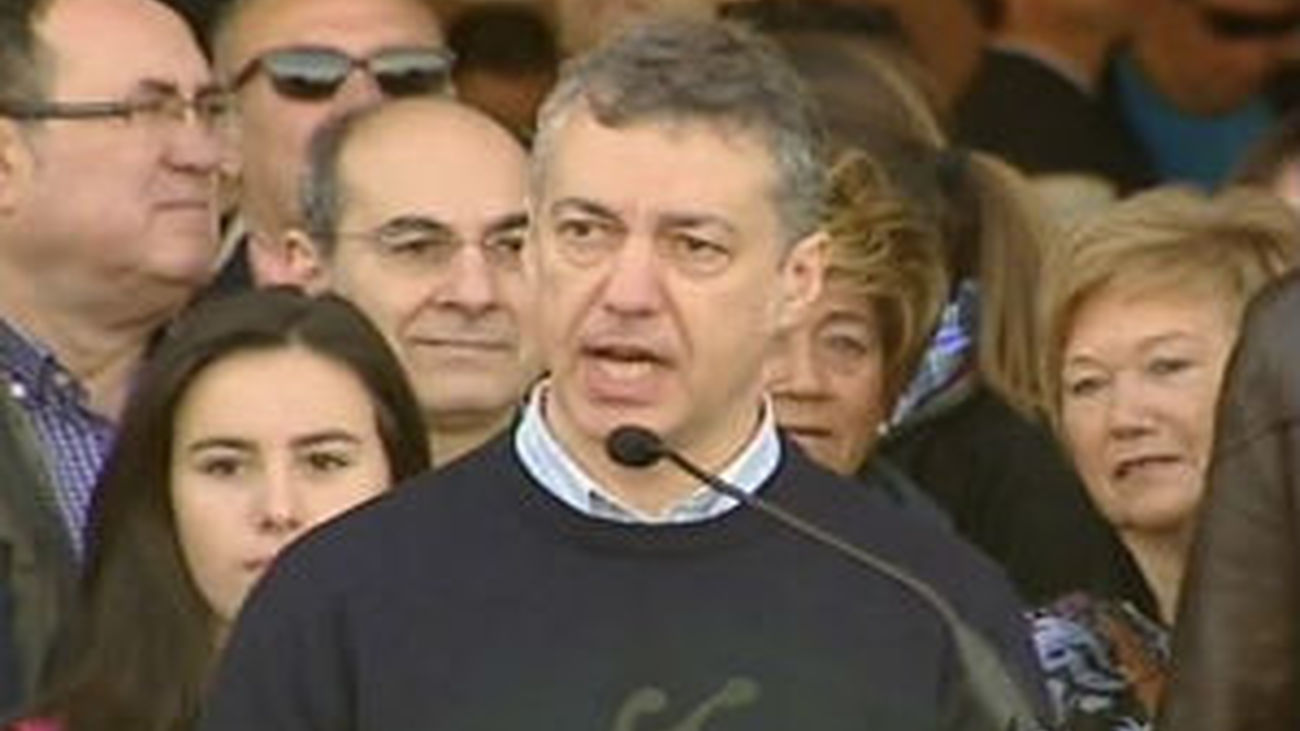 Aberri Eguna: Urkullu dice que "Madrid debe aceptar que España no es 'una'"