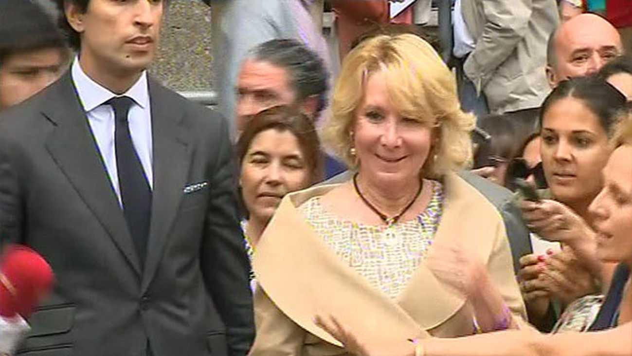 Aguirre se declara contenta de haber contado "por fin" el suceso de Gran Vía