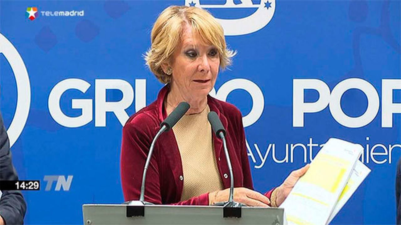 Aguirre niega discrepancia en la lista de Madrid para el Congreso e ironiza sobre Montoro