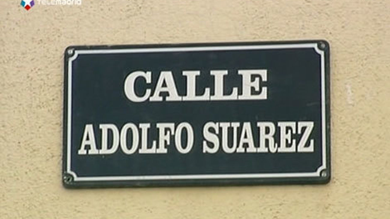 Boadilla, Pozuelo y Brunete tendrán una calle dedicada a Adolfo Suárez