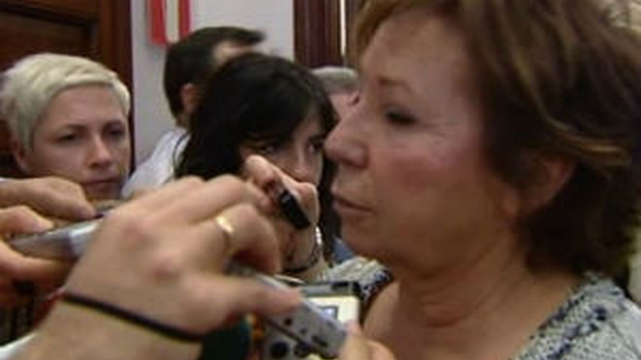 Bronca en el Congreso entre la portavoz del PSOE y Celia Villalobos