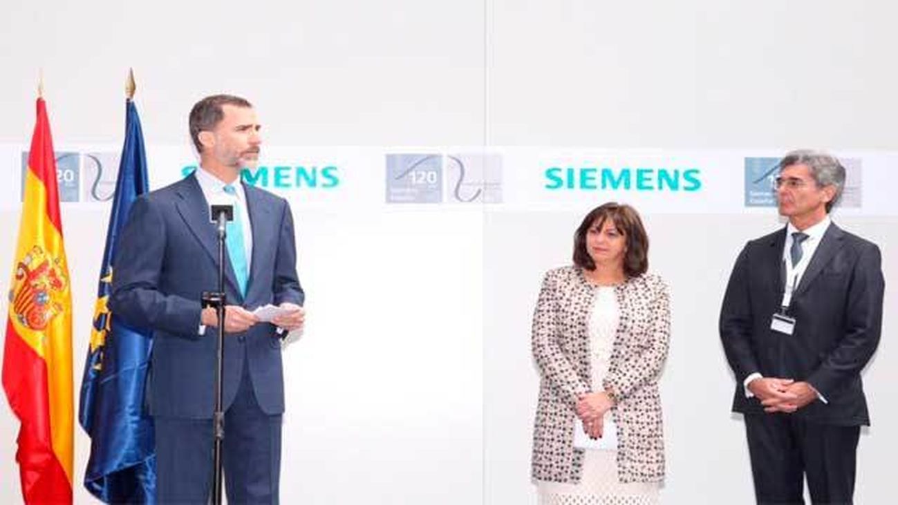 El Rey inaugura en tres Cantos un Centro de I+D+i de Tecnologías Ferroviarias de Siemens