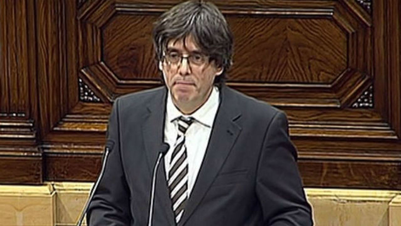 Carles Puigdemont ha sido investido nuevo presidente de la Generalitat de Cataluña