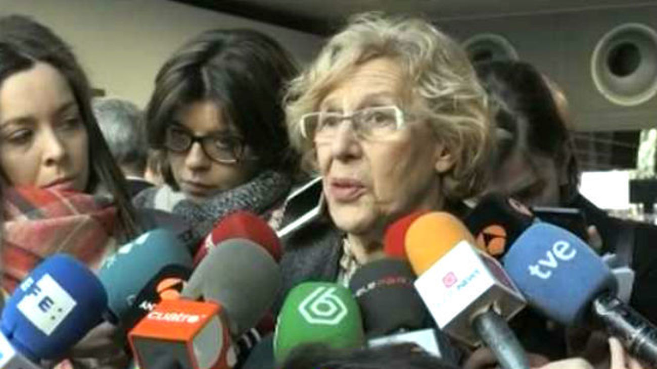 Carmena ve necesario que PSOE, Podemos, Izquierda Unida-Unidad Popular y Compromís lleguen a un acuerdo