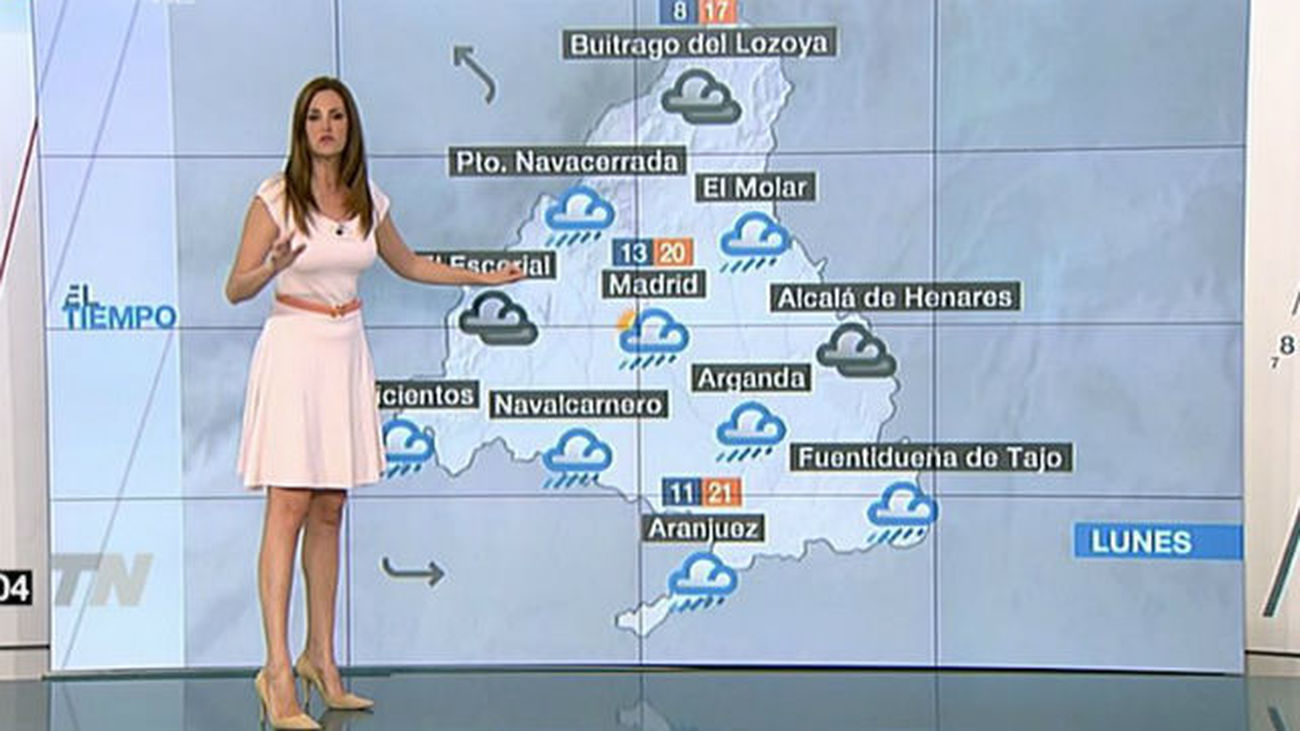 Chubascos dispersos y mucho calor