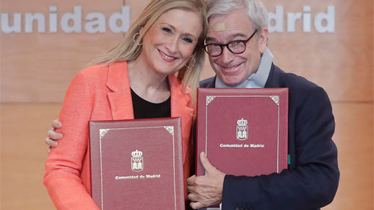 La Comunidad firma un convenio con la Fundación Luzón para avanzar en la lucha contra la ELA