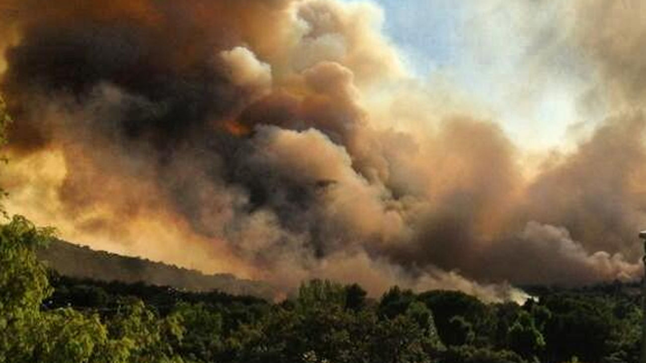 Controlado el incendio de Valdemorillo