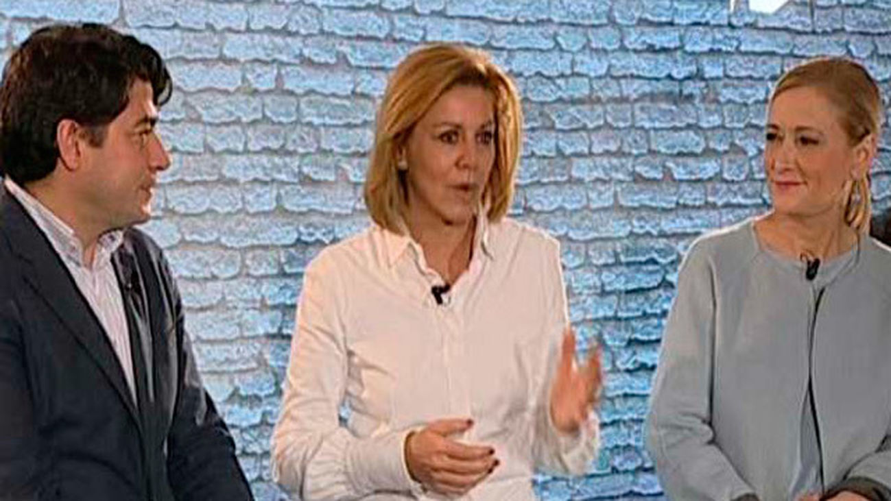 Cospedal insiste que el pacto entre PSOE y Ciudadanos lleva encubierto un referéndum en Cataluña