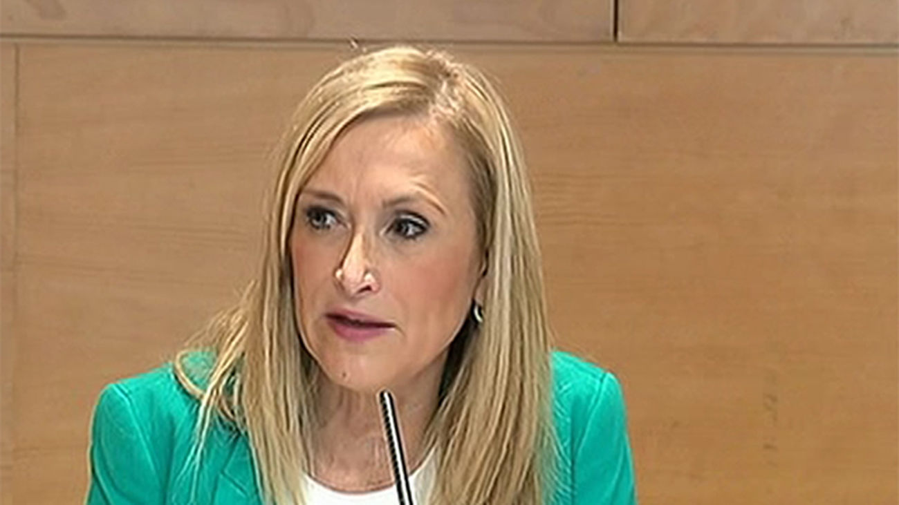 Cristina Cifuentes niega el carácter plebiscitario de los comicios del próximo domingo