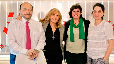 Debate entre Sánchez Acera, del PSOE, y Sevillano, de Podemos